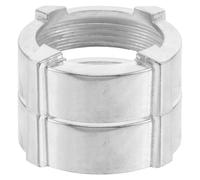VICASKY Meat Grinder Locking Nut Corrosion-resistant 2pcs for Stainless Steel Efficient Meat Mincing Fastening Collar and Kitchens with Limited Space