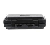 VICASKY Medicine Box with Lock Mini Portable Travel Medicine Holder Sealed Abs Storage Case Lightweight Practical Design for Office and Workplaces
