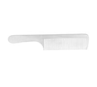 VICASKY Men's Hair Comb Static Silver Hair Dressing Comb Titanium Steel for Barber Salon