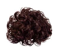 VICASKY Men's High Temperature Wig Jack-skellington Cosplay Wig Full Lace Toupee