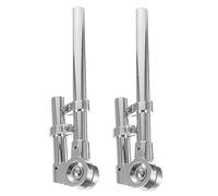 VICASKY Metal Drum Stand Kit 2 Pcs Tom Drum Holder Water Hose Performance Display Bracket