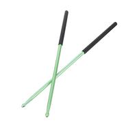 VICASKY Metal Drumstick Percussion Drum Tool Green for Musical Practice Taiko Drum