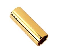 VICASKY Metal Finger Slide Bar Easy to Carry and Use 51mm for Guitar and Ukulele Golden Colour, Sustain for Acoustic, Electric, Country, Jazz, and Blues Stringed Instruments