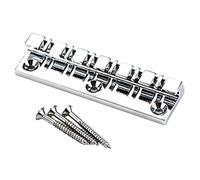 VICASKY Metal Guitar Bridge String Electric Guitar Easy Installation Harp Bridge Accessory Sturdy Design for Enhanced Sound Transmission