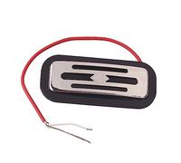 VICASKY Metal Guitar Pickups Black Frame Chrome Humbucker 81x34.8x14.8mm Gml13 Diy Guitar Parts