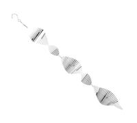 VICASKY Metal Hanging Chime Rotating Mirror Wind Chime Garden Decor Reflective Design for Outdoor and Indoor Use Unique Household Wind Bell Decoration