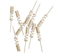 VICASKY Metal Spring Helical Data Antenna for Enhanced Signal Reception 10pcs with Thickened Phosphor Copper Coil Easy Installation, Suitable for Networking Devices and Wireless Routers