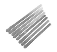 VICASKY Metal Thumb Piano Keys for Kalimba DIY Accessories, 8 Silver Keys Easy to Install for Repairing Mini Kalimba Musical Instrument Parts