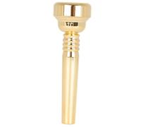 VICASKY Metal Trumpet Mouthpiece Gold-plated and Professionals Compact Design for Music Students and Adult Players