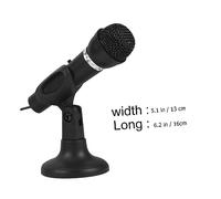 VICASKY Microphone Condenser Recording Vlogging Mic for Gaming Low Noise Stable Pickup Multi-angle Adjustment Easy Setup