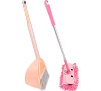 VICASKY Mini Broom Toy Detachable Dustpan for Boys and Girls Small Hand Broom and Mop Set for Play for Boy Girl's Cleaning Playtime