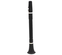 VICASKY Mini Keyless Clarinet for Beginners Pocket Black Clarinet Wind Instrument for Adults Lightweight and Compact Design for Practice and Performance