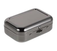 VICASKY Mini Portable Stainless Steel Ashtray for Cigarettes with One-press Lid Design, Keeps Ashes and Smoke Trapped, Windproof and Stylish for Picnics and Office Desk Use