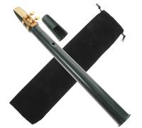 VICASKY Mini Saxophone Portable Pocket Sax for Beginners Lightweight Abs Woodwind Instrument Green for Adults Music Education and Rhythm Training