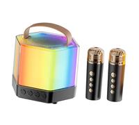 VICASKY Mini Wireless Microphone Speaker Portable Karaoke Machine for Adults Girls Boys Karaoke Functionality Easy Operation for Parties Gatherings