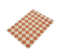 VICASKY Miniature Doll House Flooring Sheet Decorative Imitation Tile Easy to Cut for Custom Scenes Dollhouse Accessory for DIY Miniature Life Decoration