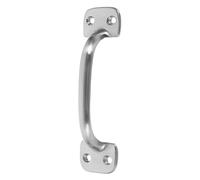 VICASKY Minimalist Zinc Alloy Cabinet Handle for Doors Ergonomic Grip with Smooth Brushed Silver Finish Impact Kitchen Hardware for Cabinets and Cupboards Classic Modern Furniture Pull