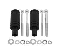 VICASKY Motorcycle Spot Light Brackets Aluminium Alloy Adjustable Illumination Angles Quiet Design Black Mounting Kit for Scooter Auxiliary Lamp Outdoor Touring Night Riding