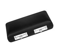 VICASKY Mouthpiece Protective Box for Flute Case Leather Flute Head Storage Holder Concise Mouthpiece Container for Musical Instrument Maintenance