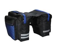 VICASKY Multi Functional Cycling Rear Seat Bag High Density Pannier for Mountain Biking Stylish Bike Trunk Handbag with Reflective Straps for Long Rides and Outdoor Adventures Blue