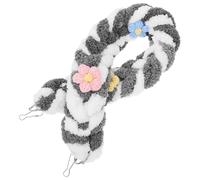 VICASKY Multifunctional Sugar Glider Cage Hanging Climbing Rope for Hamsters Squirrels Rats Enhances Physical Activity Builds Strength Grey Rope Accessory