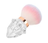 VICASKY Mushroom-head Nail Cleaning Brush and Soft Large Powder Makeup Brush for Loose Powder Suitable for Travel and Body Bronzer Application