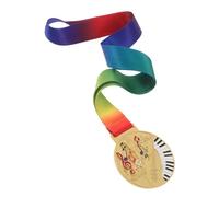 VICASKY Music Note Award Medals with Neck Ribbon for Zinc Alloy Competition Medals for Piano Singing Dance Performances and Talent Shows Music Themed Keepsake