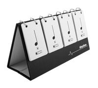 VICASKY Music Rhythm Flashcards for Beginners Multi-functional Note Training Cards for Music Education Sight Reading and Rhythm Skills for Students and Teachers