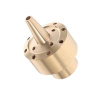 VICASKY Musical Garden Fountain Nozzle Brass Multi-Directional Water Spray Head for Easy Installation with Integrated Music Feature for Relaxing Outdoor Water Display