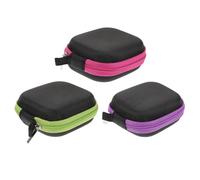 VICASKY Nail Polish Case Essential Oil 3 Storage Bags, Colorful Roll-on Bottle for Oils, Portable Oxford Fabric Travel and Home OilStorage Box Grid Oils Handle Carrying Waterproof Perfume