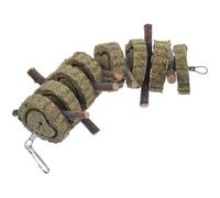 VICASKY Natural Chew Teether Wear Resistant Wooden Chewing Chew for Small Pets Hamsters Rabbits Dental Health Snack