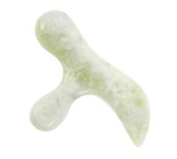 VICASKY Natural Jade Stone Massage Stick for Foot Hand Durable Manual Acupressure Tool with Smooth Retro Design Multi Functional Professional Massage Tool for Circulation and Relief