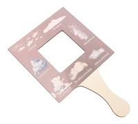 VICASKY Nature Guide Finder for Large Wood Frame 0.5Cm Thick Pine Craft Outdoor Nature Identification Tool Educational for