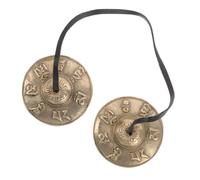 VICASKY Nepal Ring Bell Hand Bell Buddhist Tingsha Cymbals Finger Cymbals for Yoga Practice and Meditation Rituals Percussion Instrument