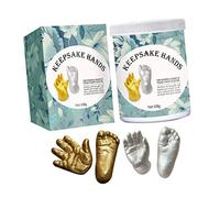 VICASKY Newborn Hand Casting Kit Non-Toxic Keepsake Plaster for Showers Birthdays Special Events DIY Handprint Footprint Personal