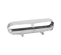 VICASKY Nickel Plated Pickup Cover for Guitar Humbucker Cover Hollow Design for Guitar Parts and Accessories
