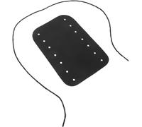VICASKY Non-skid French Horn Guard for Replacement Made of Pu Leather, Comfortable to Grip Black Protective French Horn Hand Strap Accessory for Musical Instrument