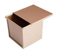 VICASKY Nonstick Loaf Pan with Airtight Cover Smooth Bread Baking Mold for Homemade Sourdough Meatloaf and Cheesecake Portable Freshness Seal for Oven Use