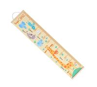 VICASKY Nordic Giraffe Growth Chart Wall Ruler Boys and Girls Height Measure Chart Decor Wall Hanging Decor for Boys Girls Oil Canvas Easy to Store