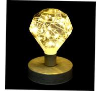 VICASKY Nordic Style LED Bedroom Night Light Decorative Copper Wire Lamp for Home Atmosphere Low Power Consumption Environmental Friendly Lighting for Living and Events