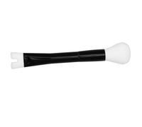 VICASKY Nose Contour Brush Double Shaped Makeup Tool for Precision Powder Application Lightweight and Portable Face Brush for Contouring and Highlighting for Beginners