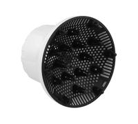 VICASKY Nozzle for Hair Dryer White Hair Diffuser Attachment with Even Air Dispersion and Defined Curls and Waves High Temperature Resistance Plastic and Premium Rubber Material