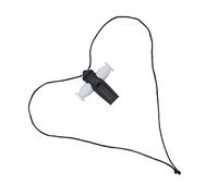 VICASKY Orff Samba Whistle Set 1 Pc Black and White Plastic Musical Toy for Dance Accompaniment Suitable for Students and Samba Performances