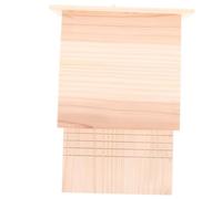 VICASKY Outdoor Bat Shelter Wooden Bat House for Pet Habitat Easy to Install Wildlife Garden Roost Box for Trees and Homes