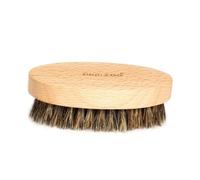 VICASKY Oval Shaving Brush Men's Beard Mustache Care Natural Bristle Beech Wood Handle Facial Hair Cleaning Tool