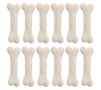 VICASKY Pack of 20 Mini Model Mini Ornaments Artificial Resin Bones Dog Bones Fake Prop Resin Skeleton Mini Fake Simulative Skeleton Haunted House