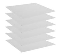 VICASKY Pad Abrasive Replacement Dog Nail Self-adhesive Scratch 6pcs Sandpaper, 9x11 Inch Paper for Nail Care, Multiple Use White Sticky Filing Boards for Mature Dogs