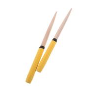 VICASKY Pair of Traditional Japanese Drumsticks Wood Tip Taiko Drum Mallets Percussion Instrument Sticks for Practice Festival Classroom Game Event Party