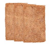 VICASKY Palm Fiber Dish Cloths Soft Gentle on The Skin 3pcs Efficient Cleaning Dish Towels for Kitchen and Household Use