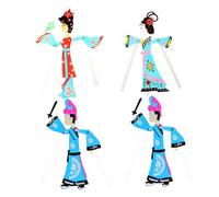 VICASKY Paper Diy Shadow Kit 4pcs Traditional Chinese Culture Toy for Boys and Girls Education